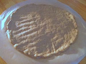Uncooked Vegan Pizza Crust